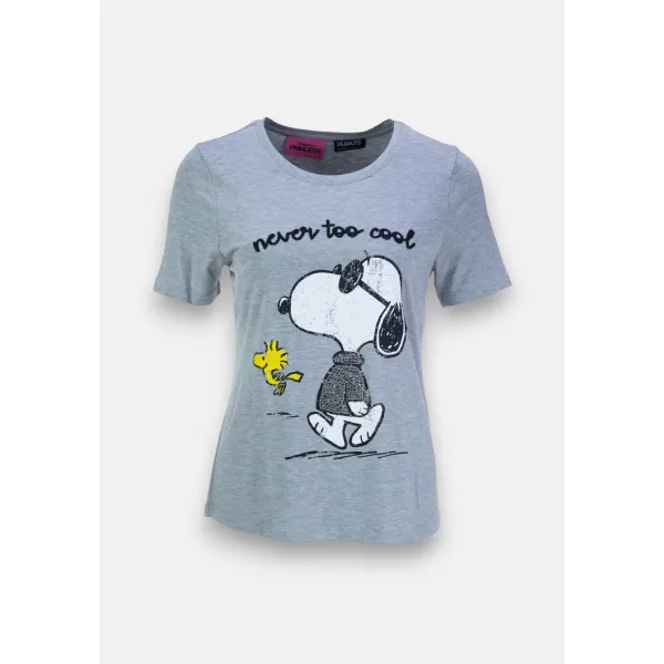 Snoopy Never Too Cool T-shirt     |      Snoopy Never Too Cool T-shirt fra Princess Goes Hollywood