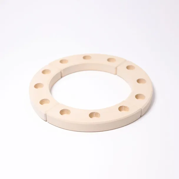 Bursdagsring liten - Hvit