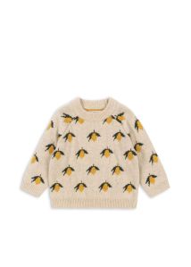 Belou Lemon Knit Sweater - Lemon