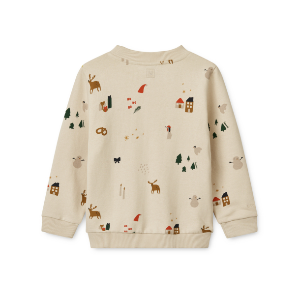 Thora Printed Sweatshirt - Holiday/Sandy - Image 2