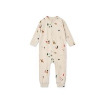 Birk Printed Pyjamas Jumpsuit - Holdiday/Sandy