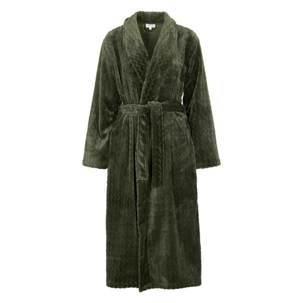 Morgenkåpe Mørk Grønn - Image 1