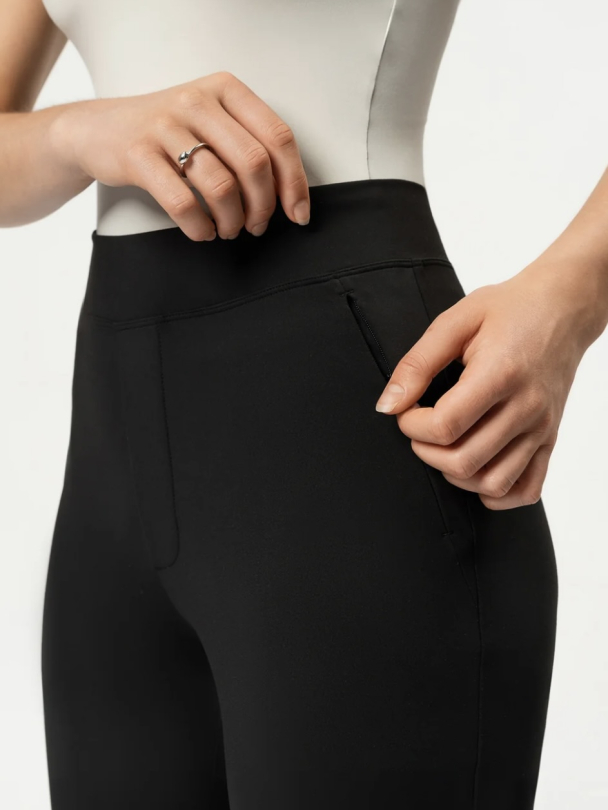 Asana Slim Pant Black - Image 2