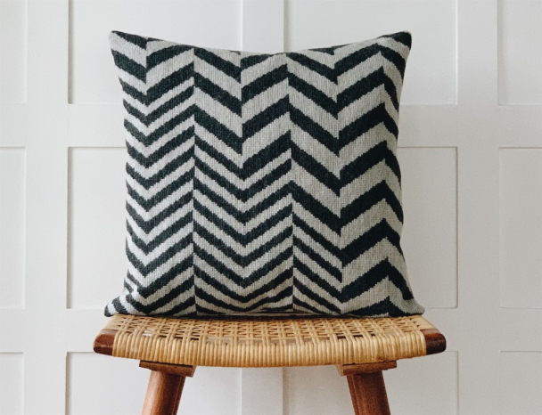 Baldyre materialpakke pute - Zigzag