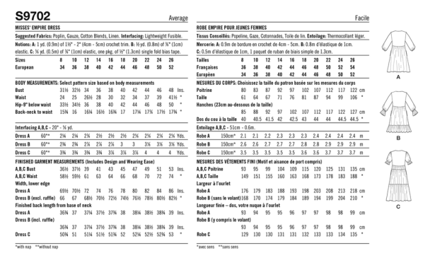 Simplicity S9702 - Str 34-42 - Image 2
