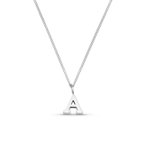Luxe Letter "A" Necklace 