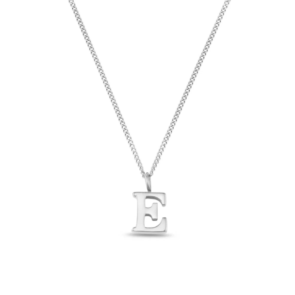 Luxe Letter "E" Necklace 
