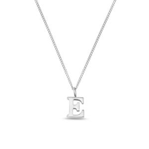 Luxe Letter "E" Necklace 