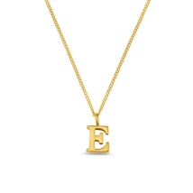Luxe Letter "E" Necklace 