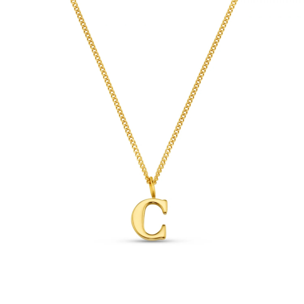 Luxe Letter "C" Necklace 