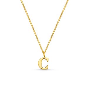 Luxe Letter "C" Necklace 