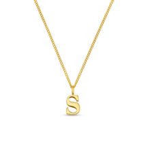 Luxe Letter "S" Necklace 
