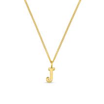 Luxe Letter "J" Necklace 