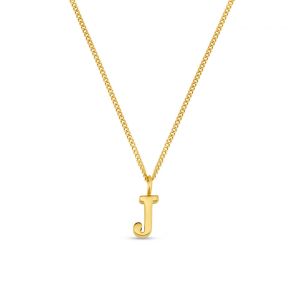Luxe Letter "J" Necklace 
