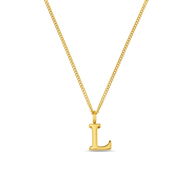 Luxe Letter "L" Necklace 