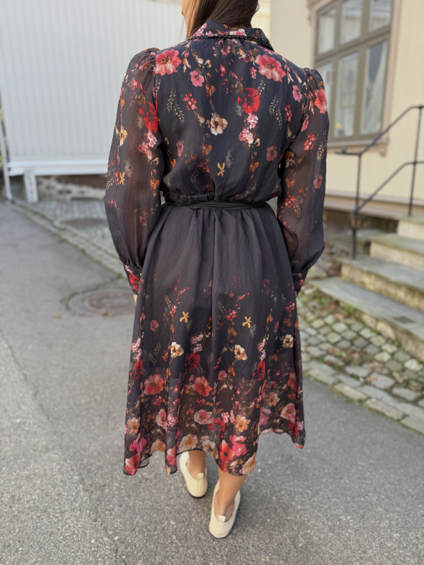 Romantica Long Dress - Black/Romantica  - Image 3