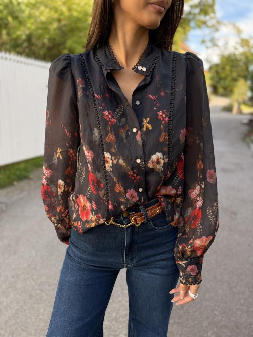 Romantica Shirt - Black/Romantica 