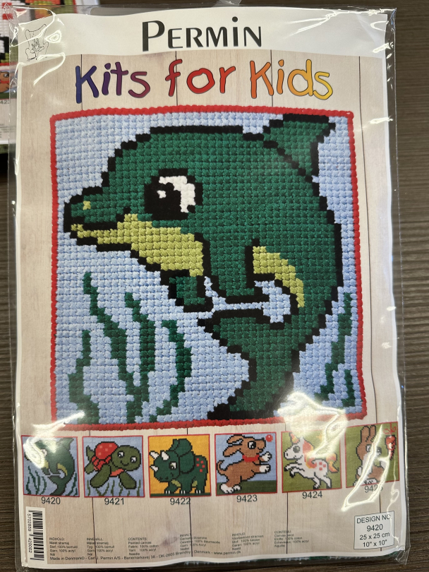 Broderingskitt- Delfin