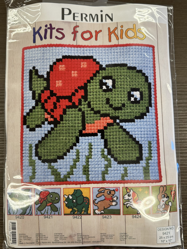 Broderingskitt- skilpadde 