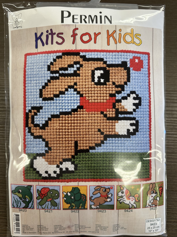 Broderingskitt- hund