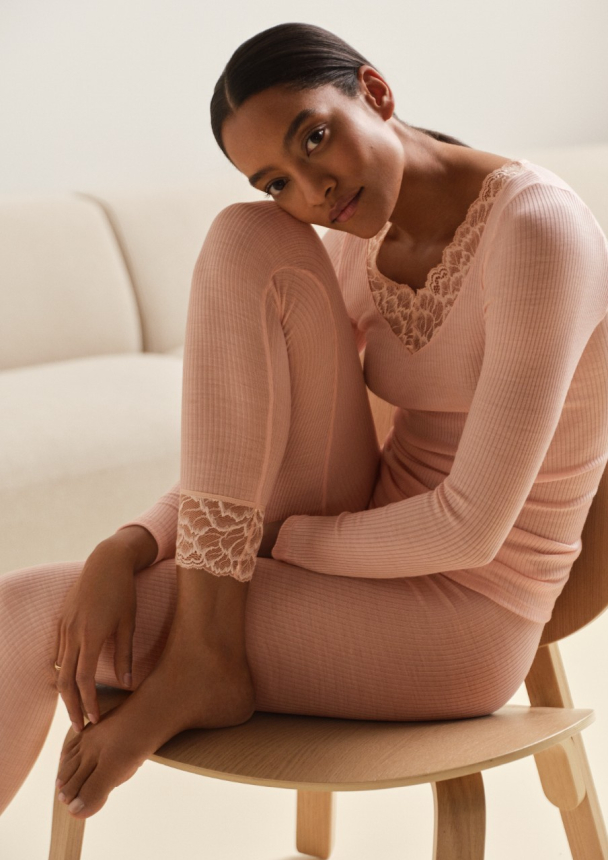 Joy long sleeve, pearl blush - Image 3