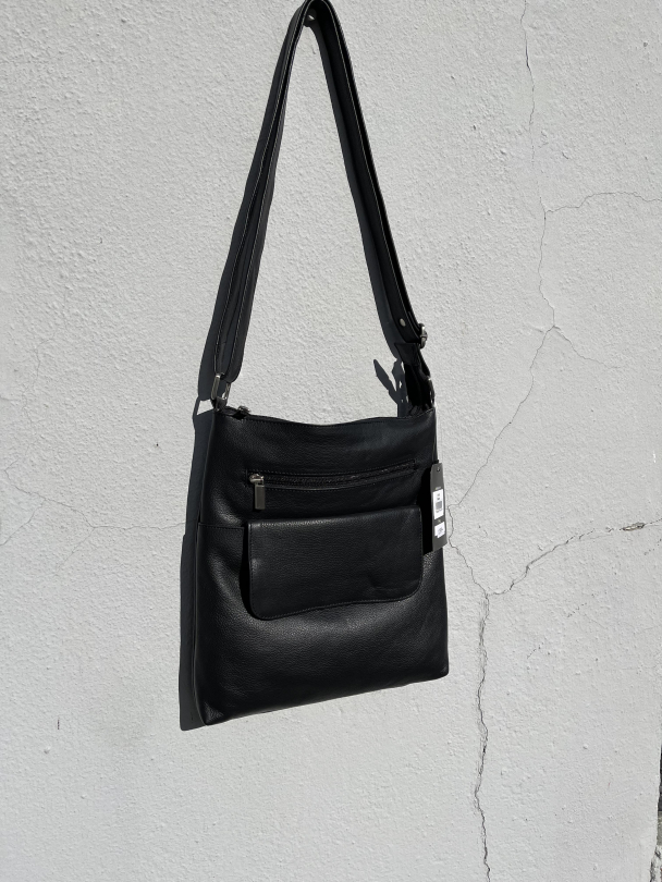 Skinnveske 2191 Svart