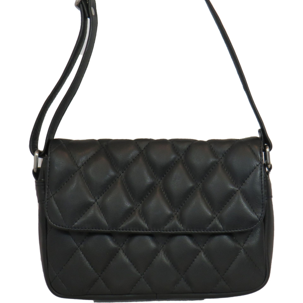 Skinnveske 3059 Svart