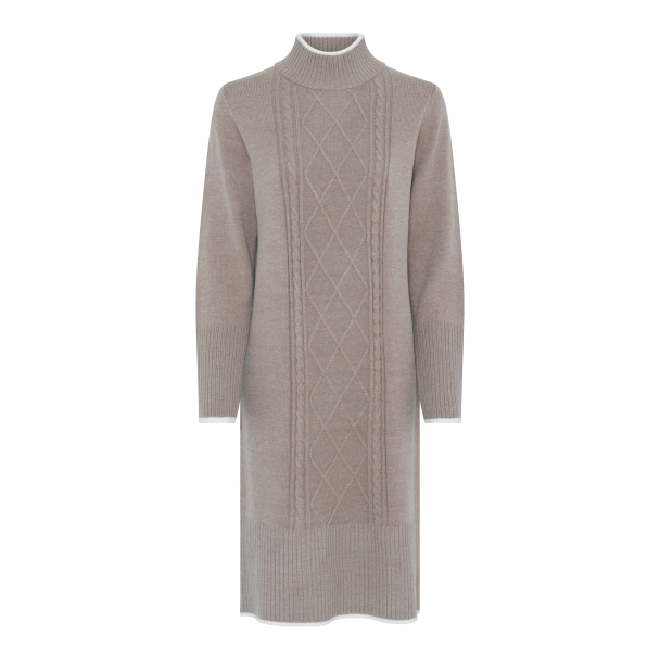 Kjole Strikket Sand 115 928