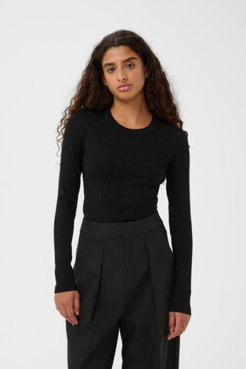 DagnaIW Lurex T-shirt LS