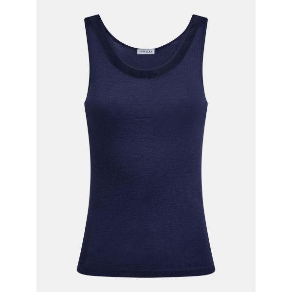 Juliana tank topp, night blue
