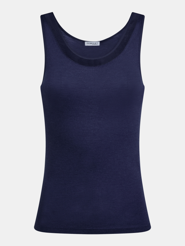 Juliana tank topp, night blue