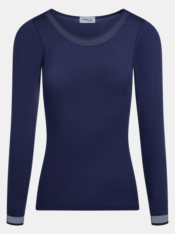 Juliana long sleeve, night blue
