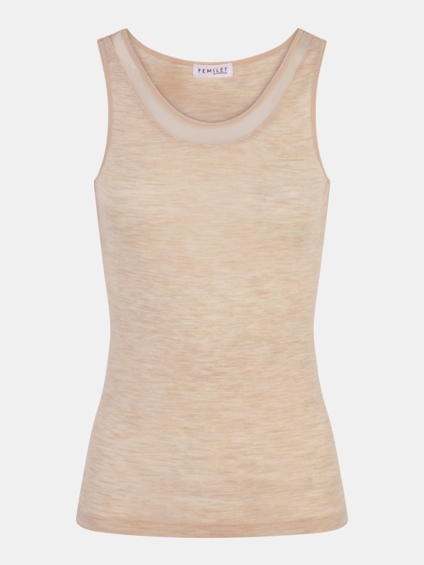 Juliana tank top, Heather nude - Image 2