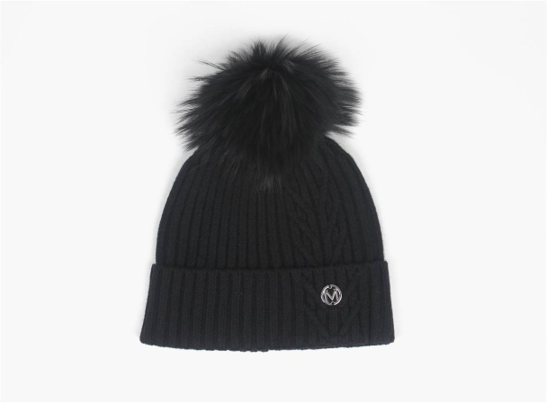 Klassisk Lue i Rib Med Dusk - Black