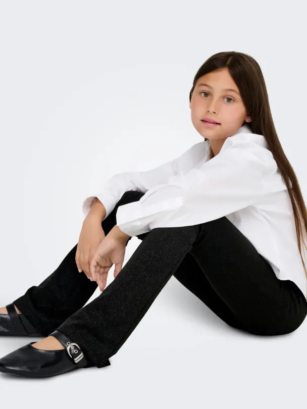 KOGroma Glitter Flaired Bukse - Image 3