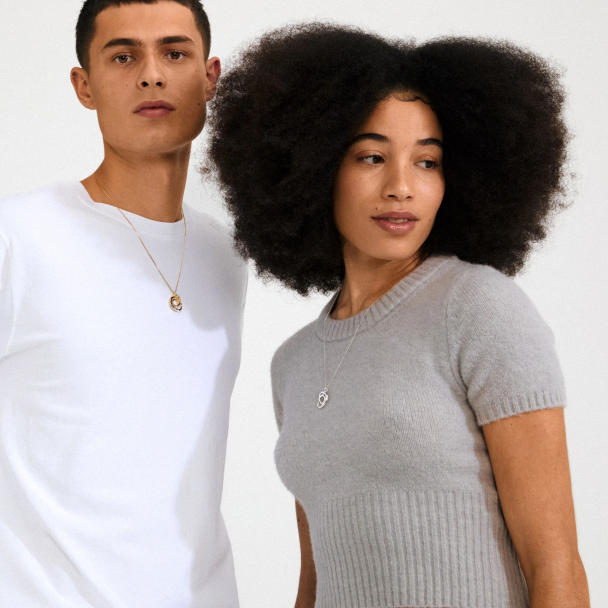 Pilgrim Diego sølvbelagt halskjede - Image 3