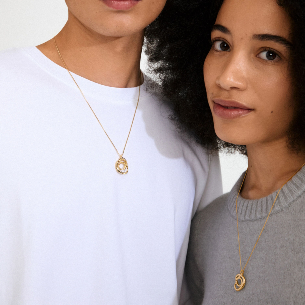 Pilgrim Diego gullbelagt halskjede - Image 2