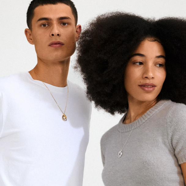 Pilgrim Diego gullbelagt halskjede - Image 3