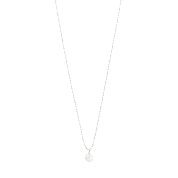 Pilgrim Hadley sølvbelagt halskjede med ferskvannsperle - Image 1