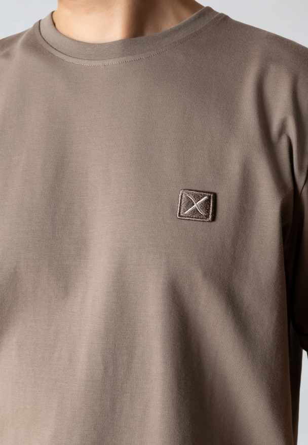 Basic Organic t-shirt, beige - Image 3