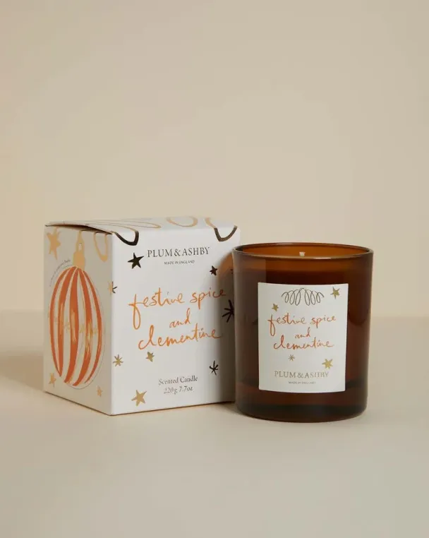 Christmas Candle, Spice & Clementine  - Image 1