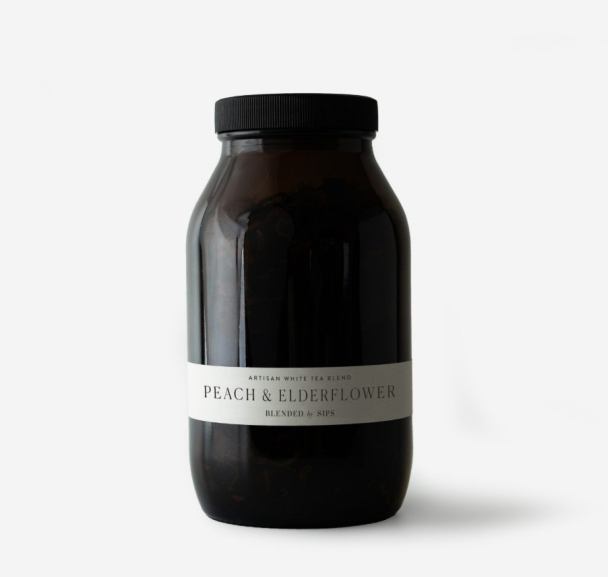 Te løsvekt Peach & Elderflower – Jar