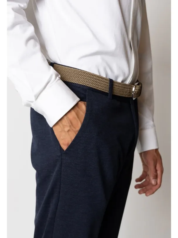 Brendon Jersey Pants regular, navy - Image 4