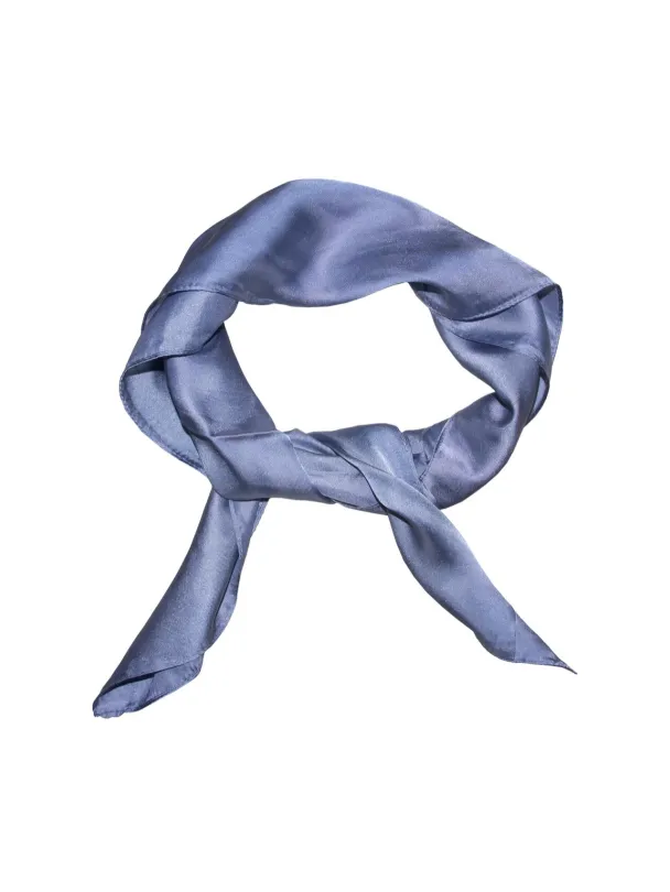 Skjerf Ensfarget  Firkantet 70X70 cm - Image 4