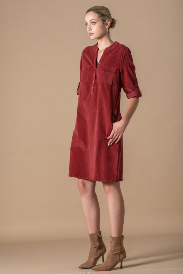 Bessie kjole Ella Cordfløyelskjole - Image 6