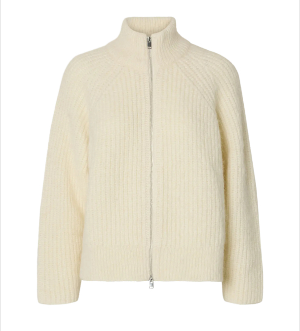 Anjuli Knit Zip Cardigan