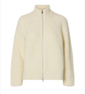 Anjuli Knit Zip Cardigan