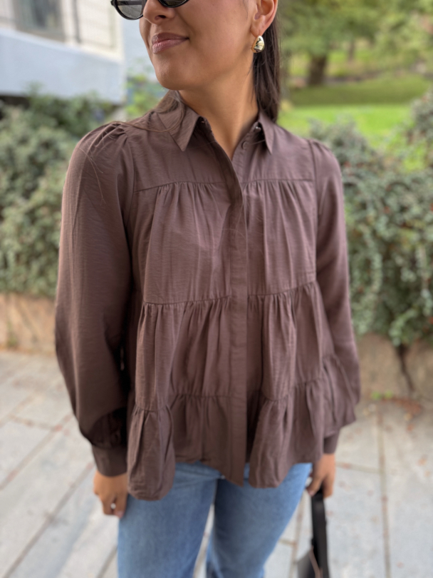 Pala Shirt - Chocolate Brown  - Image 1