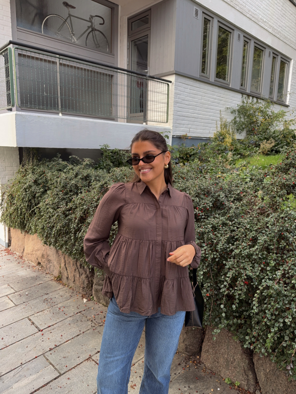 Pala Shirt - Chocolate Brown  - Image 3