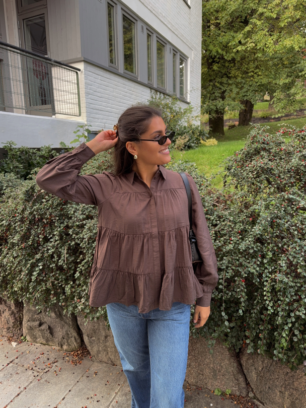 Pala Shirt - Chocolate Brown  - Image 4